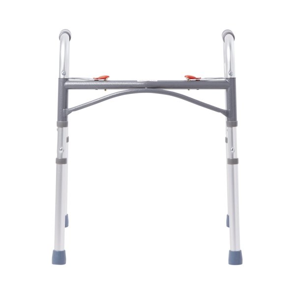 McKesson Junior Aluminum Folding Walker, 25 * 32 Inch Height, 350 lbs. capacity