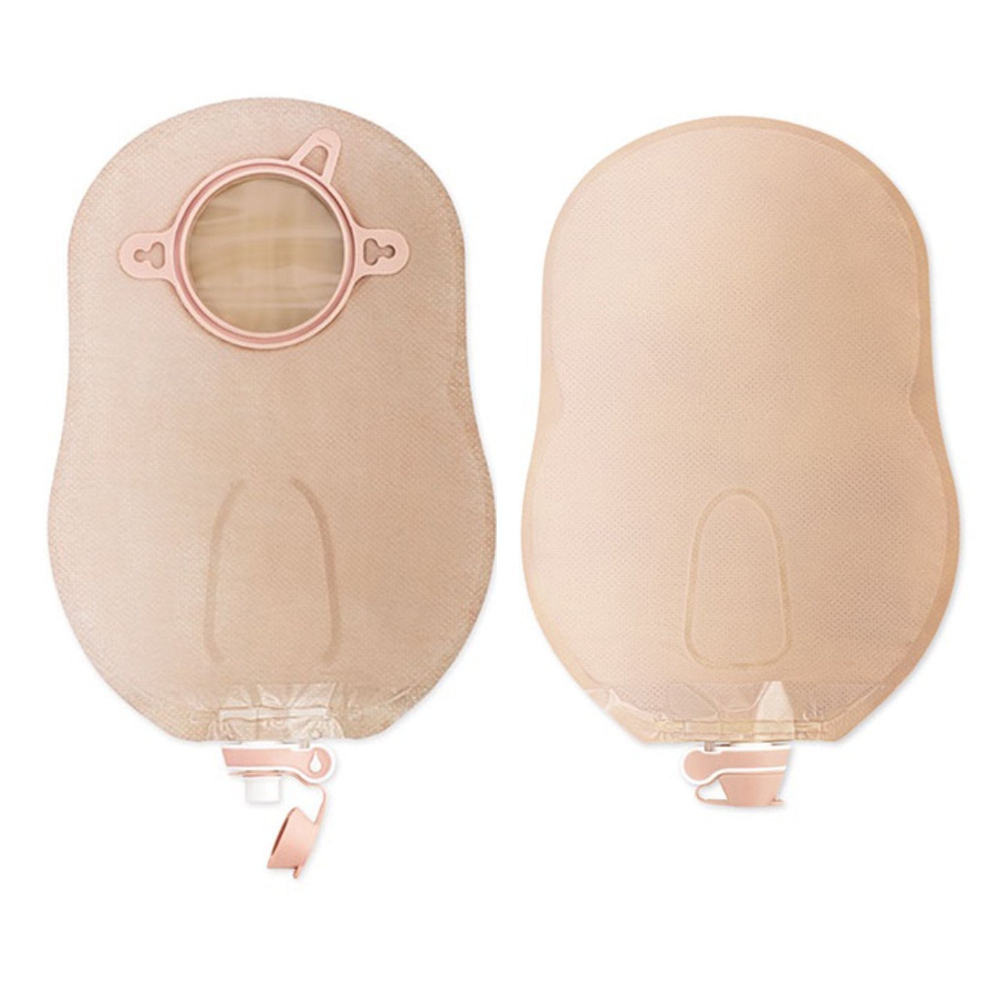 New Image™ Drainable Beige Urostomy Pouch, 9 Inch Length, 2.75 Inch Flange, 10 ct