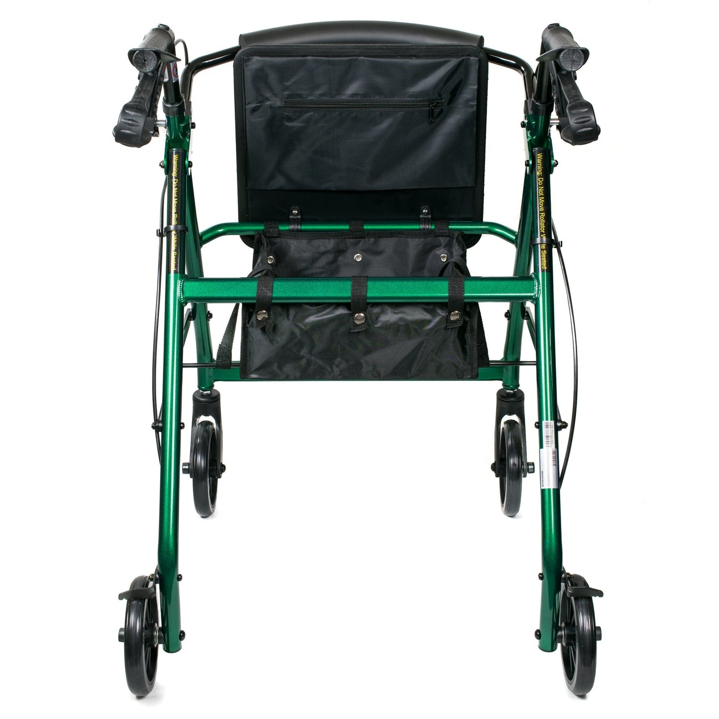 McKesson Folding Aluminum 4-Wheel Rollator, Green