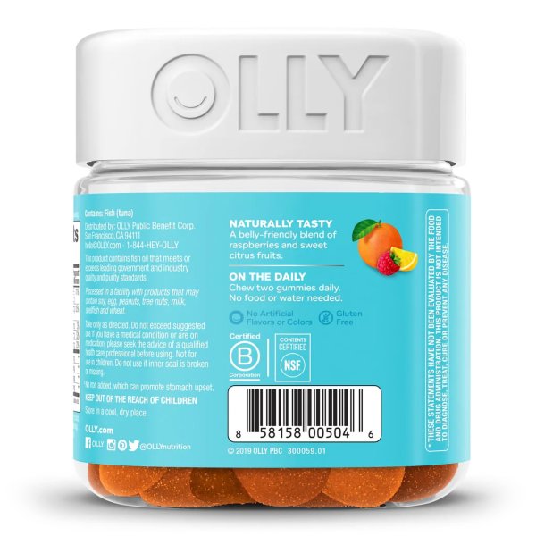 Olly Prenatal Multi Vitamins Sweet Citrus Gummies, 60 ct.