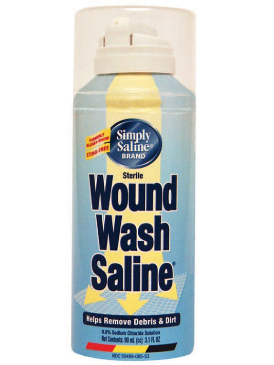 Simply Saline Wound Wash, 90 mL Spray Can