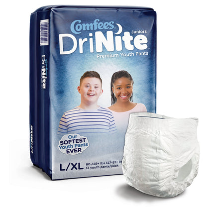 Comfees® DriNite® Juniors Absorbent Underwear, Large / XL, 13 ct