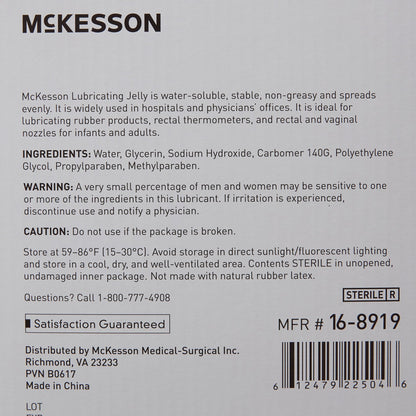 McKesson Lubricating Jelly, 4 oz.