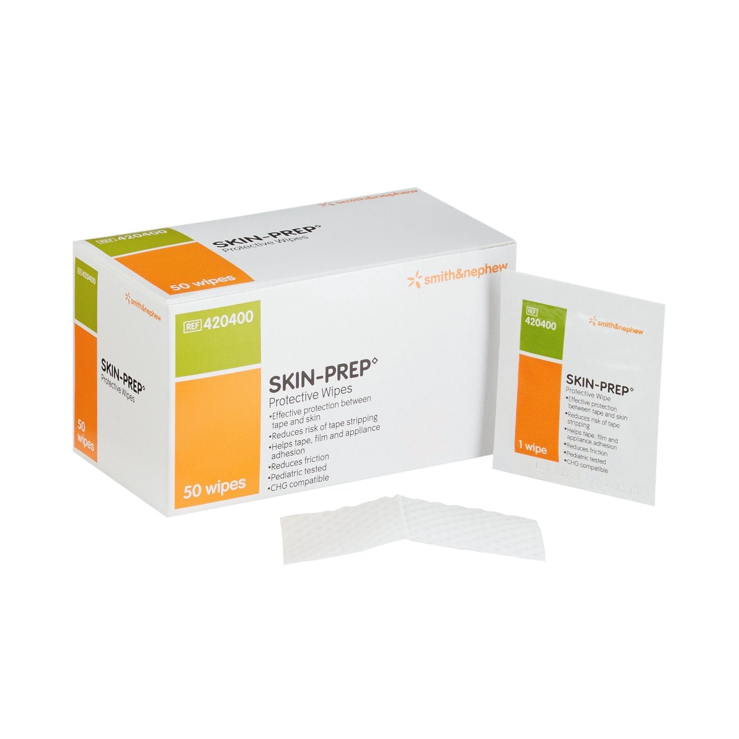 Smith and Nephew Skin-Prep Skin Barrier Wipe, Individual Packet, Non-Sterile, 50 ct.