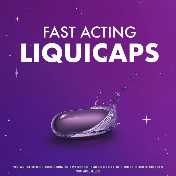 ZzzQuil™ Nighttime Sleep-Aid LiquiCaps, 12 ct.