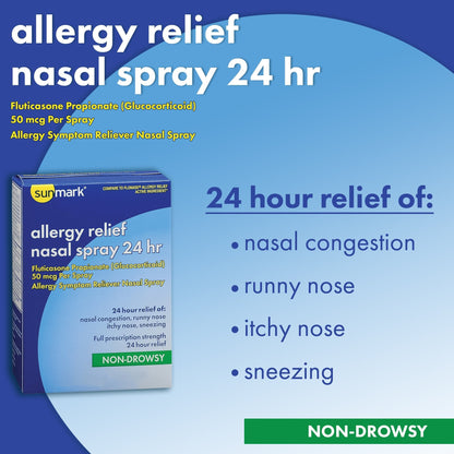 Sunmark® 24 Hour Fluticasone Propionate Allergy Relief, 0.34 fl. oz.