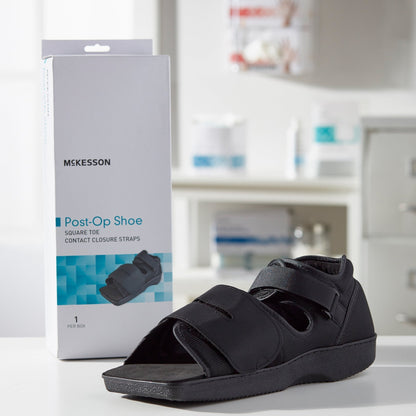 McKesson Square Toe Post-Op Shoe, Male 11.5-12.5 / Female 12.5+