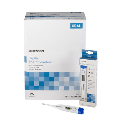 McKesson entrust™ Digital Oral Thermometer, 25 ct