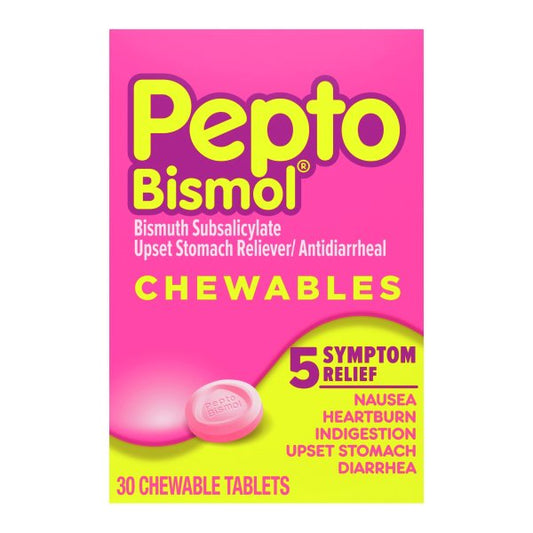 Pepto Bismol Original Strength Chewables Tablet