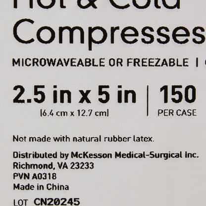 McKesson Cold and Hot Compress Pack, Reusable, Case of 150