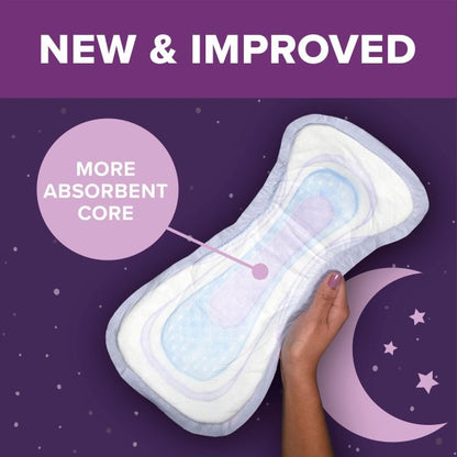 Poise Fresh Protection Overnight Bladder Control Pads, 22 ct.