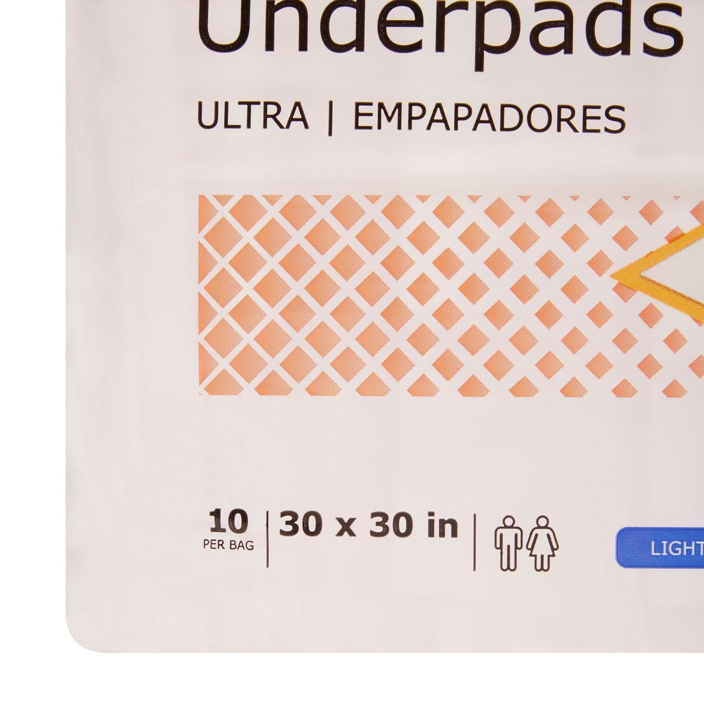 McKesson Ultra Heavy Absorbency Underpad, 30 x 30 Inch, 10 ct