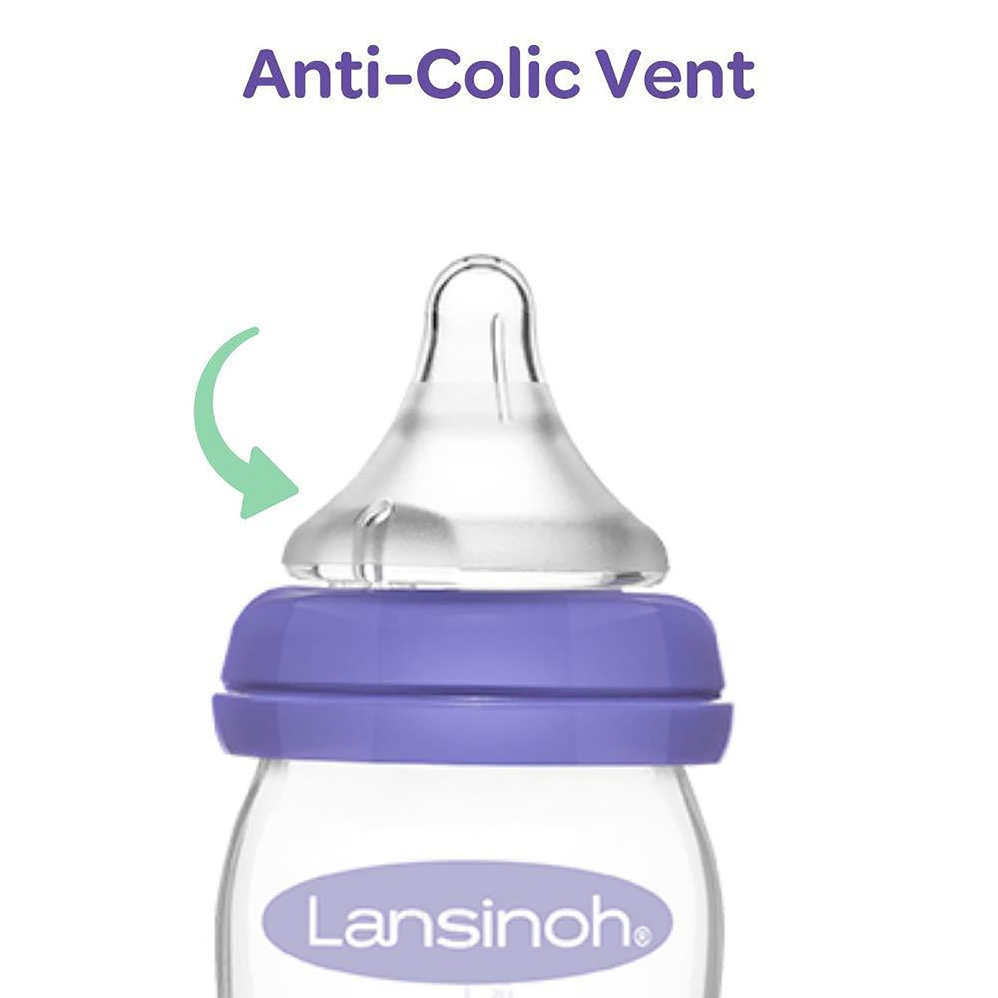 Lansinoh® Baby Bottle, 8 ounce, 4 ct