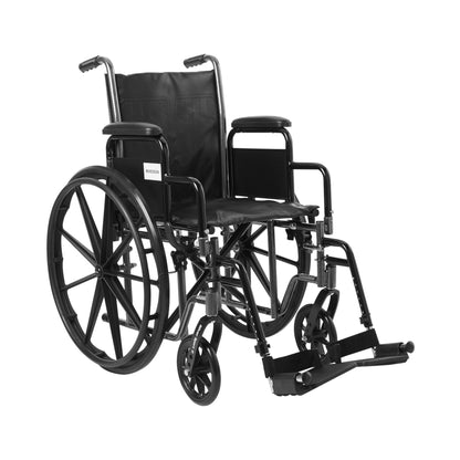 McKesson Wheelchair, 16 Inch Seat Width