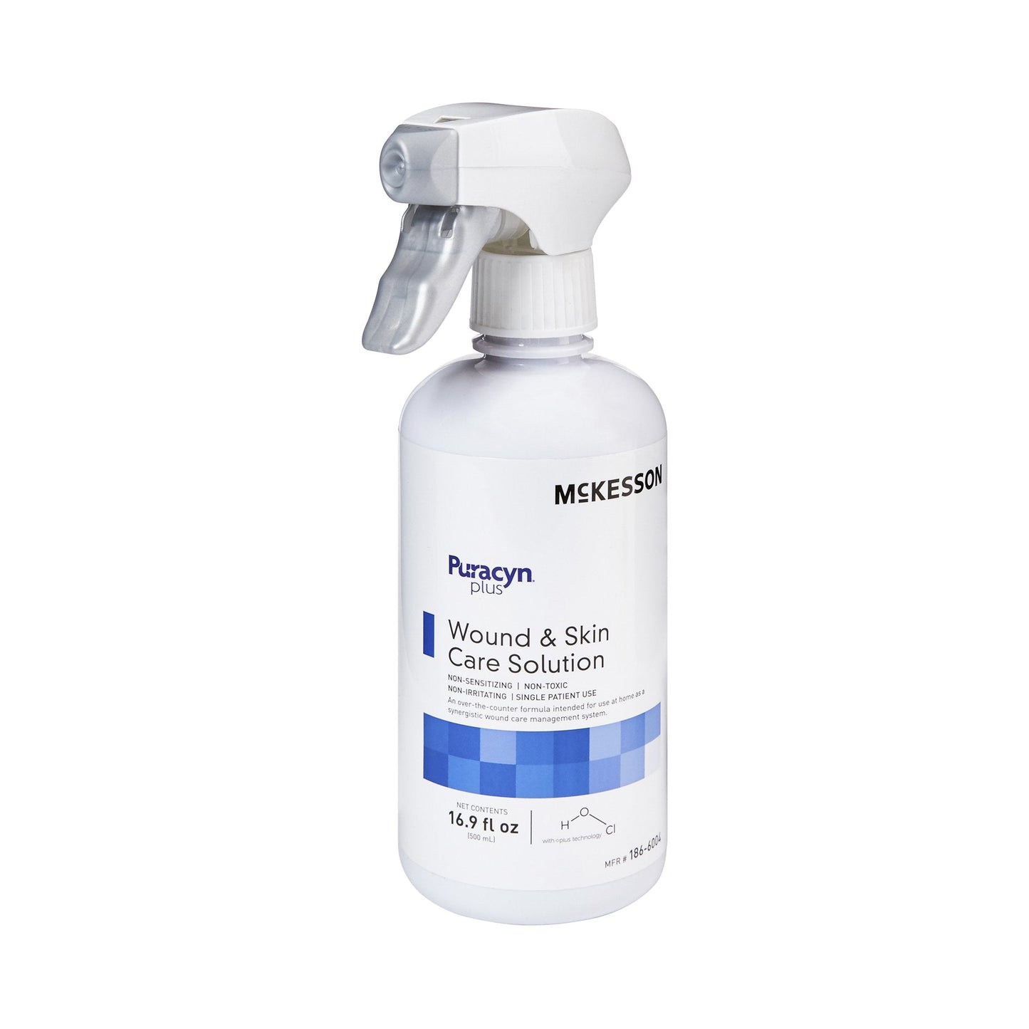 McKesson Puracyn® Plus Wound Irrigation Solution, 16.9 oz. Spray Bottle