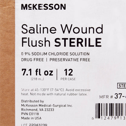 McKesson Saline Wound Flush, Spray Can, Sterile