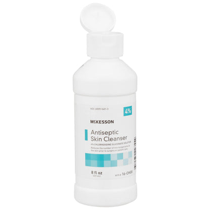 McKesson Antiseptic Skin Cleanser, 8 oz. Flip-Top Bottle