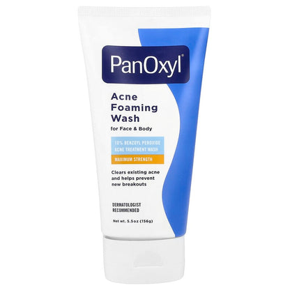 PanOxyl® 10% Acne Treatment Foaming Wash, 5.5 oz.