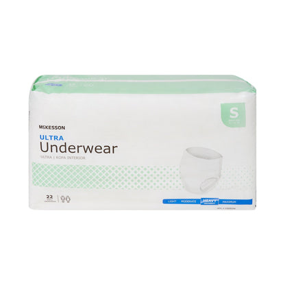 McKesson Ultra Heavy Absorbent Underwear, Small, 88 ct