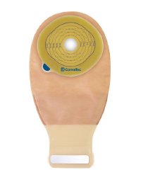 Esteem® + One-Piece Drainable Beige Ostomy Pouch, 12 Inch Length, 1-3/8 Inch Stoma, 10 ct