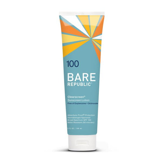 BARE Republic Clearscreen Body SPF 100 Sunscreen Lotion, 2 oz.