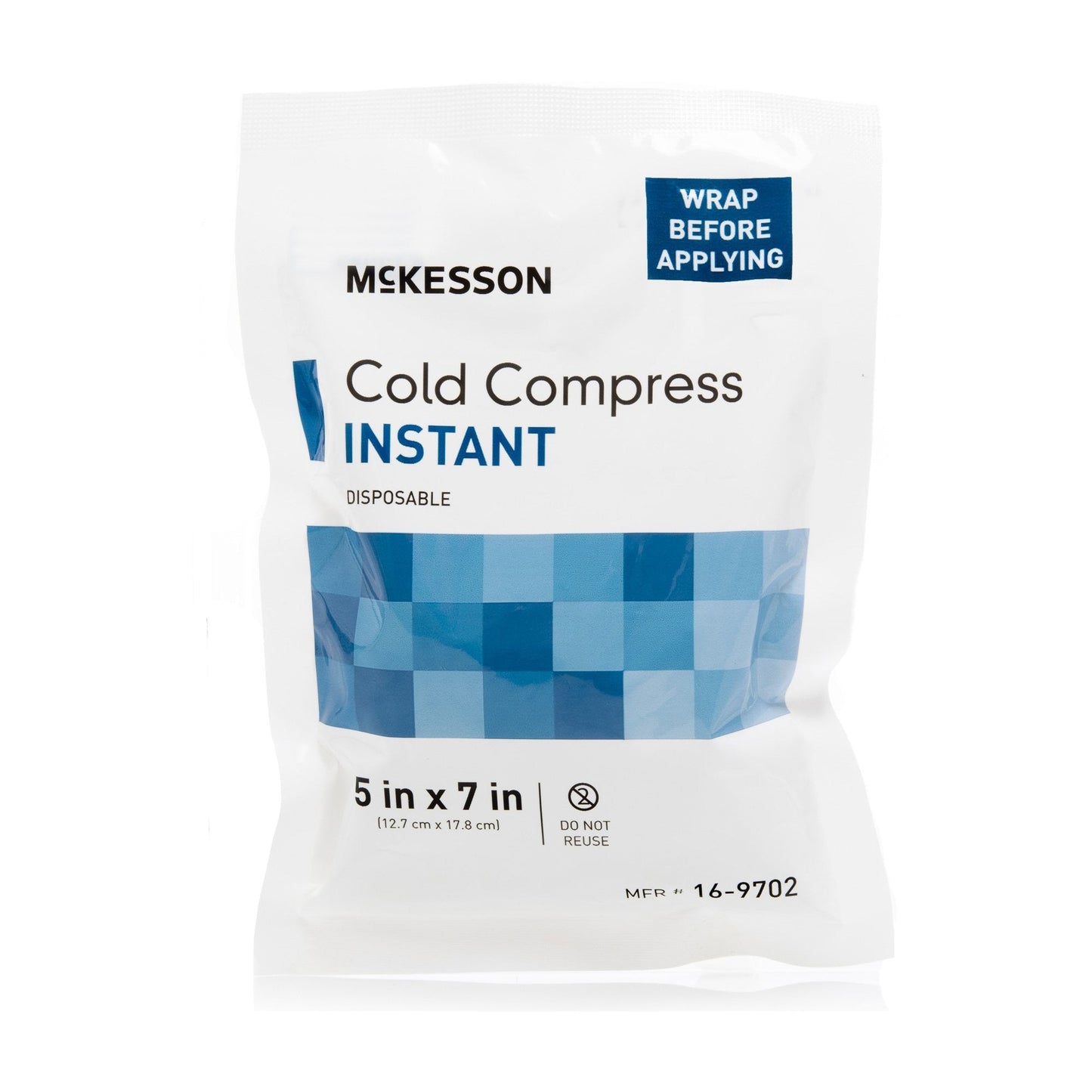 McKesson Instant Cold Pack, 5 x 7 Inch, 24 ct