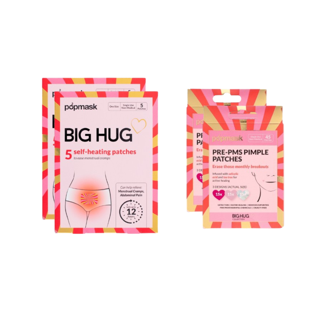 Popmask Big Hug Self-Heating Patches + Pimple Patches Bundle