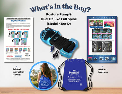 Posture Pump® Dual Deluxe Full Spine Spinal Traction