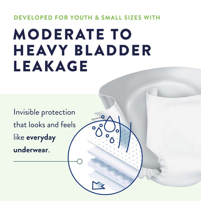 Prevail® Maximum Incontinence Brief, Youth, 96 ct.