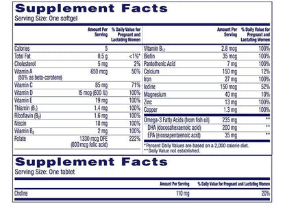 One A Day Prenatal Advanced Multivitamin Softgels, 60 ct.