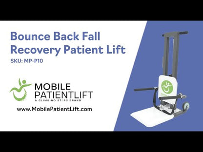 BounceBack Seated Fall Recovery Lift 500 lb Capacity with Dual Power Operation