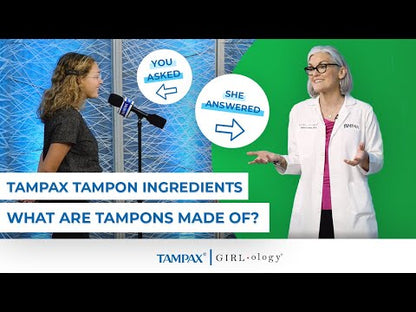Tampax Cardboard Applicator Tampons, 40 ct.
