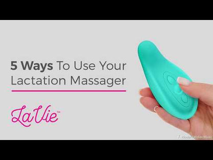 LaVie Lactation Massager For Breastfeeding, Teal