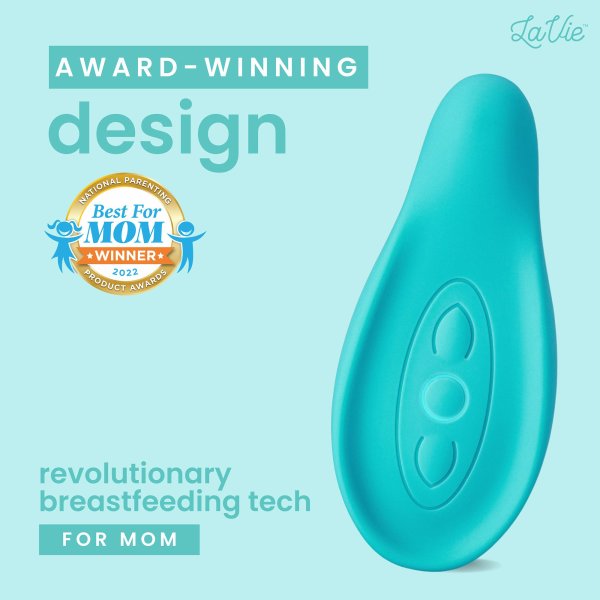 LaVie Lactation Massager For Breastfeeding, Teal