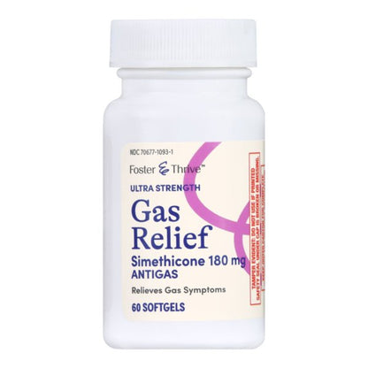 Foster & Thrive Gas Relief Softgels, 60 ct.