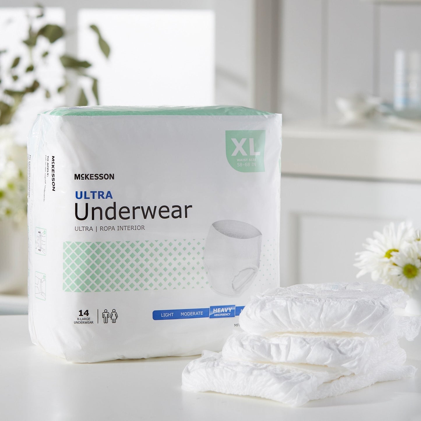 McKesson Ultra Heavy Absorbent Underwear, X-Large, 14 ct