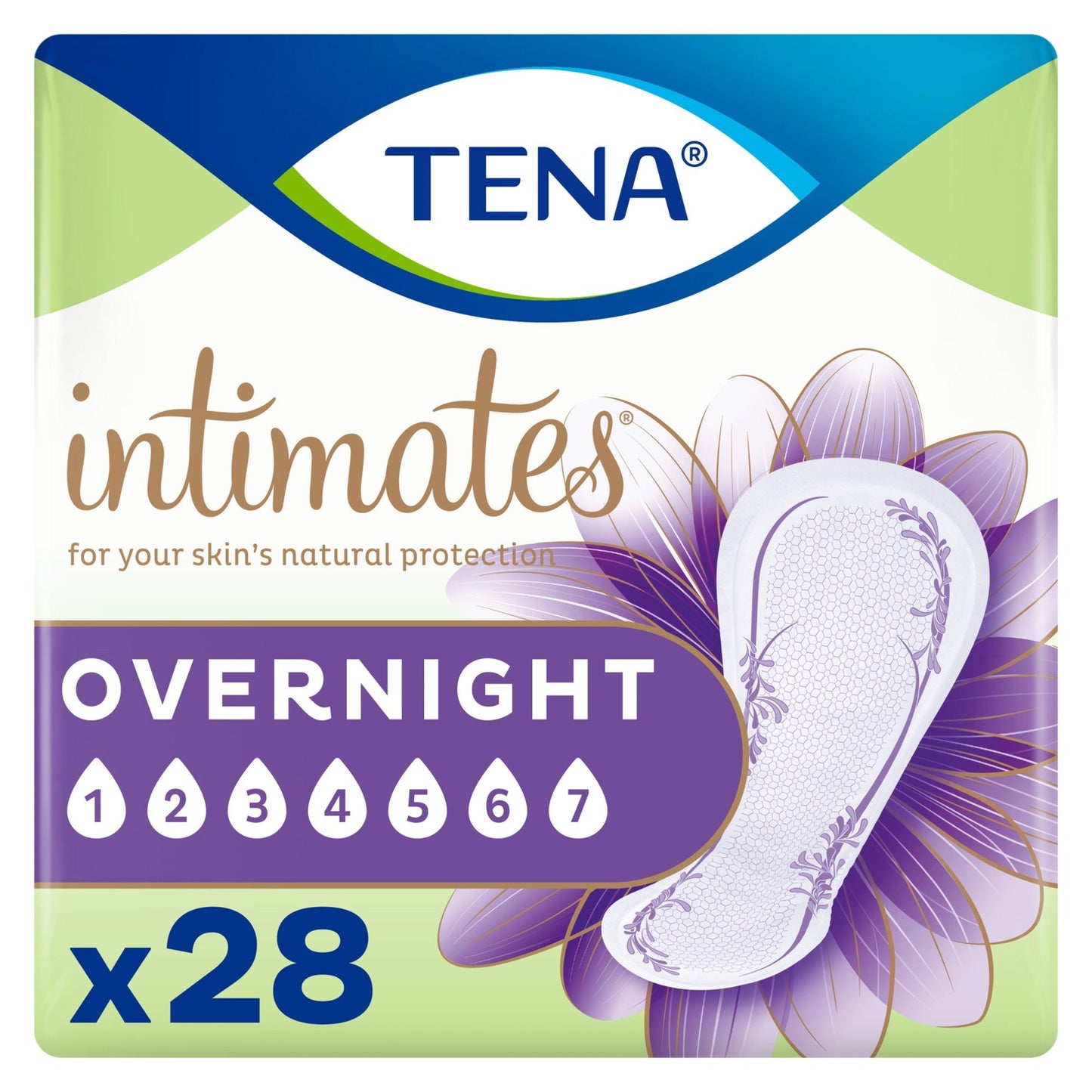 Tena® Intimates™ Overnight Bladder Control Pad, 16" Length, 28 ct