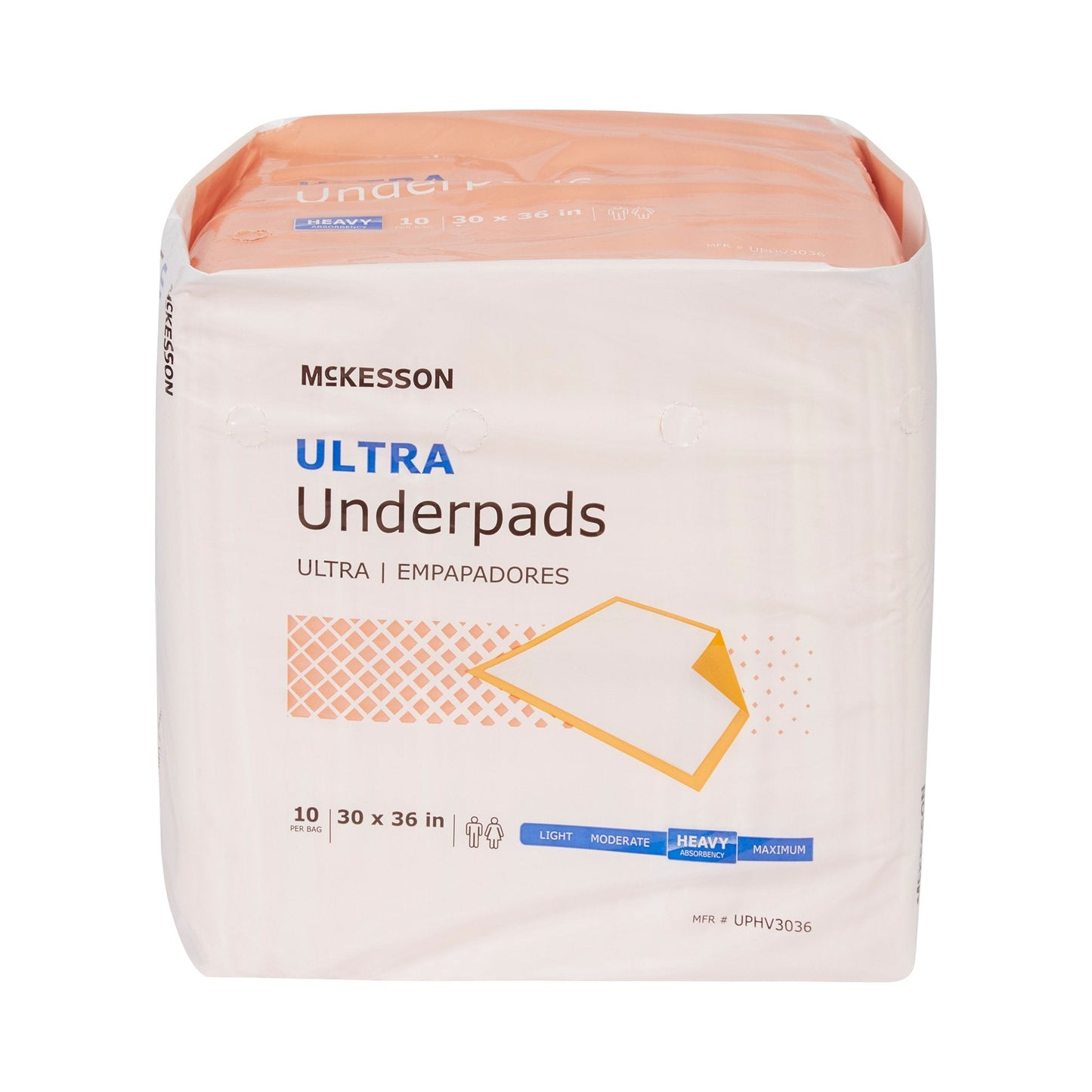 McKesson Ultra Heavy Absorbency Underpad, 30 x 36 Inch, 100 ct