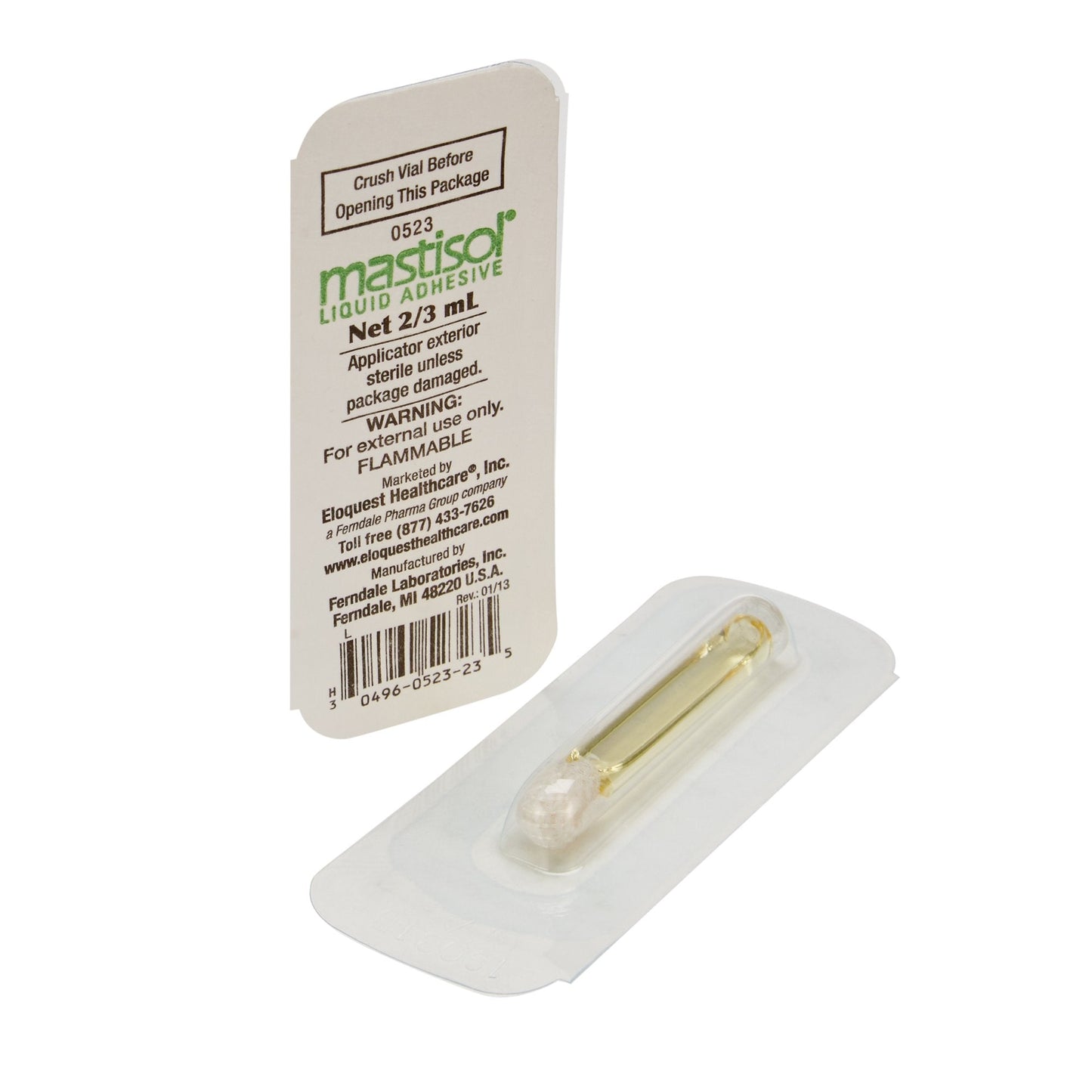 Mastisol® Liquid Bandage, 2/3 mL Sterile Tip Vial, 48 ct