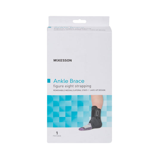 McKesson Low Profile Open Heel Open Toe Ankle Brace, Small