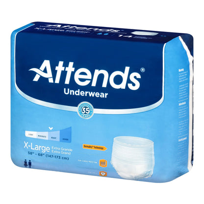 Attends® Adult Moderate Absorbent Underwear, X-Large, 25 ct.