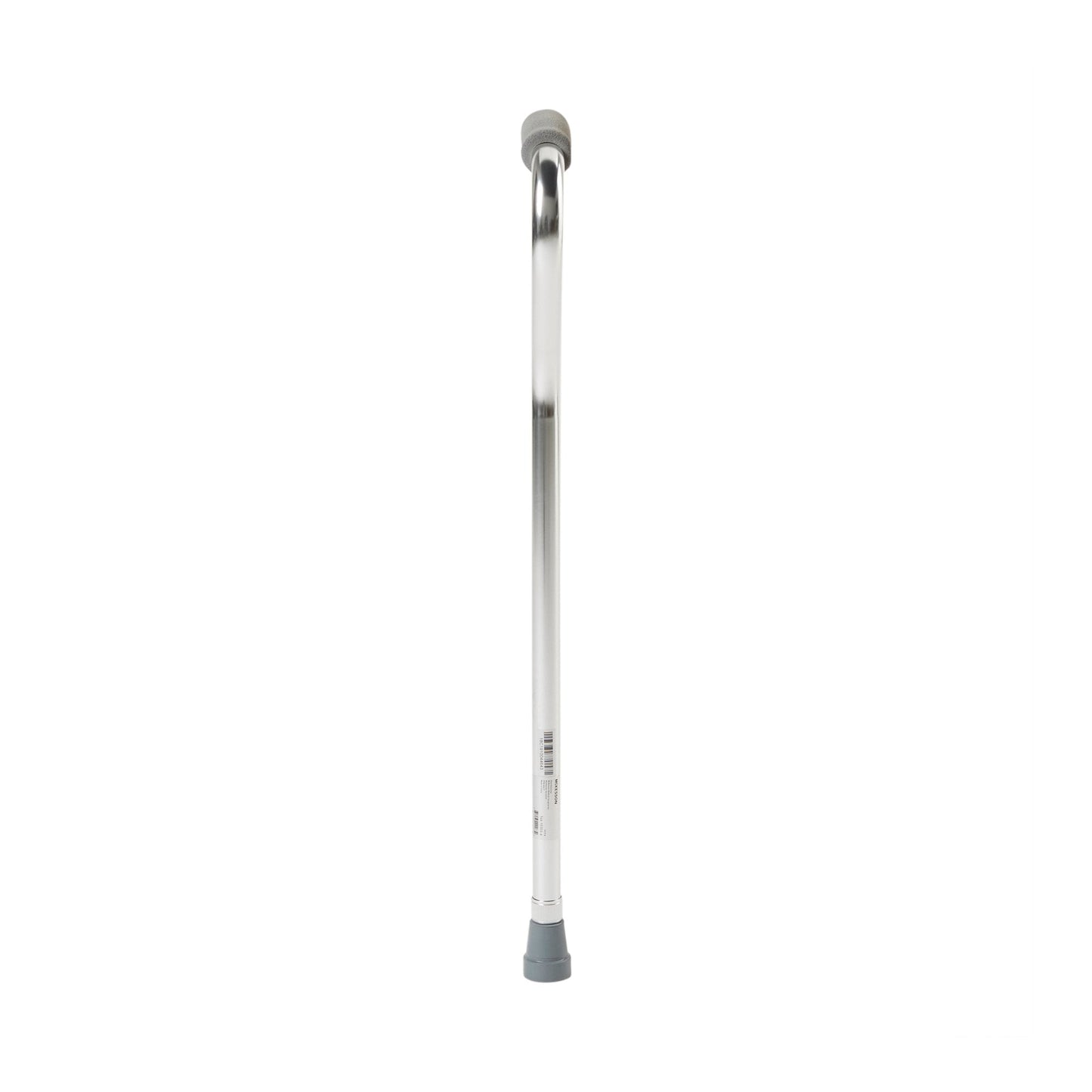 McKesson Aluminum Silver Offset Cane, 30 - 39 Inch Height