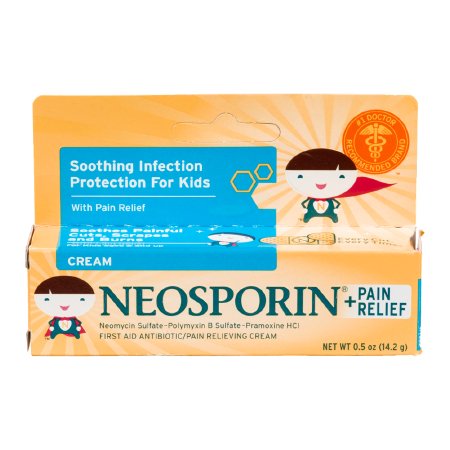 Neosporin® + Pain Relief for Kids First Aid Antibiotic, .5 oz. Tube