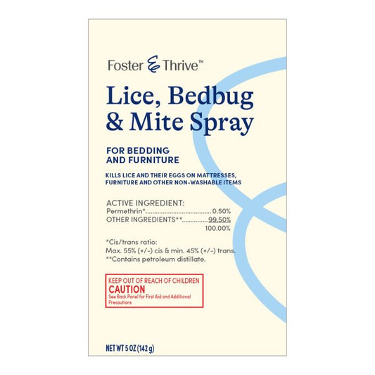 Foster & Thrive Lice, Bedbug & Mite Furniture Spray, 5 oz.
