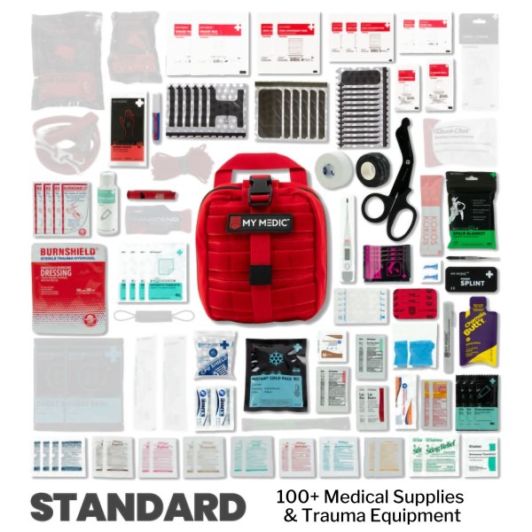 My Medic MYFAK First Aid Kit, Medical Supplies for Survival, 100 pcs.