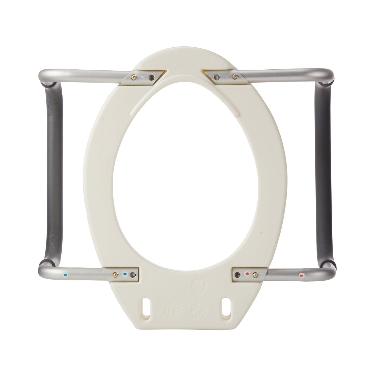 Drive™ Premium Raised Toilet Seat with Removable Arms, Elevated