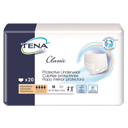 Tena® Classic Absorbent Underwear, Medium, 20 ct