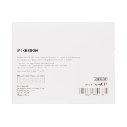 McKesson Knuckle Tan Adhesive Strip, 1-1/2 x 3 Inch, 100 ct