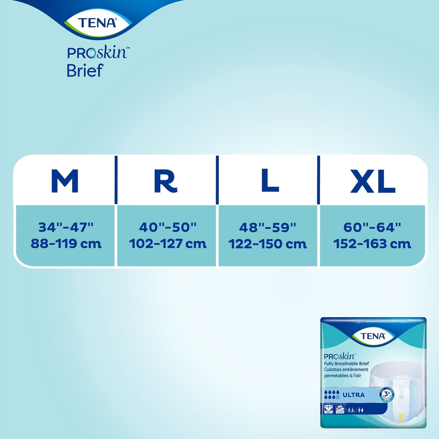 Tena® Ultra Incontinence Brief, Medium, 40 ct