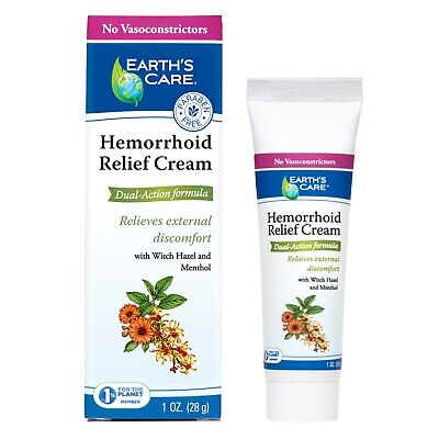 Earth's Care - Hemorrhoid Relief Cream - 1 Each - 1 Oz